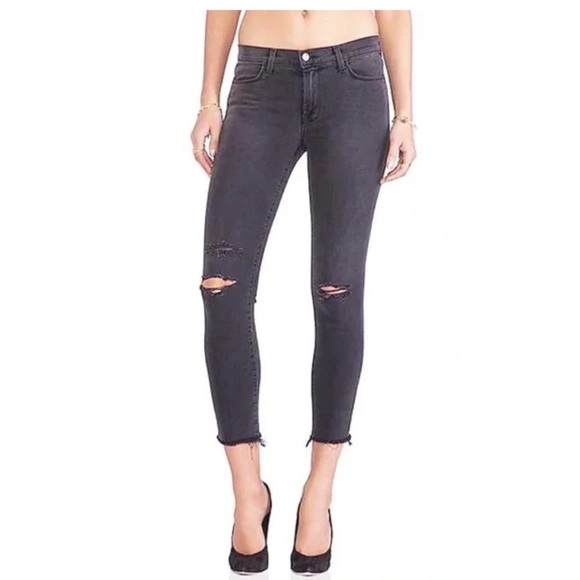 J BRAND Cropped Skinny Jeans - Picture 1 of 9